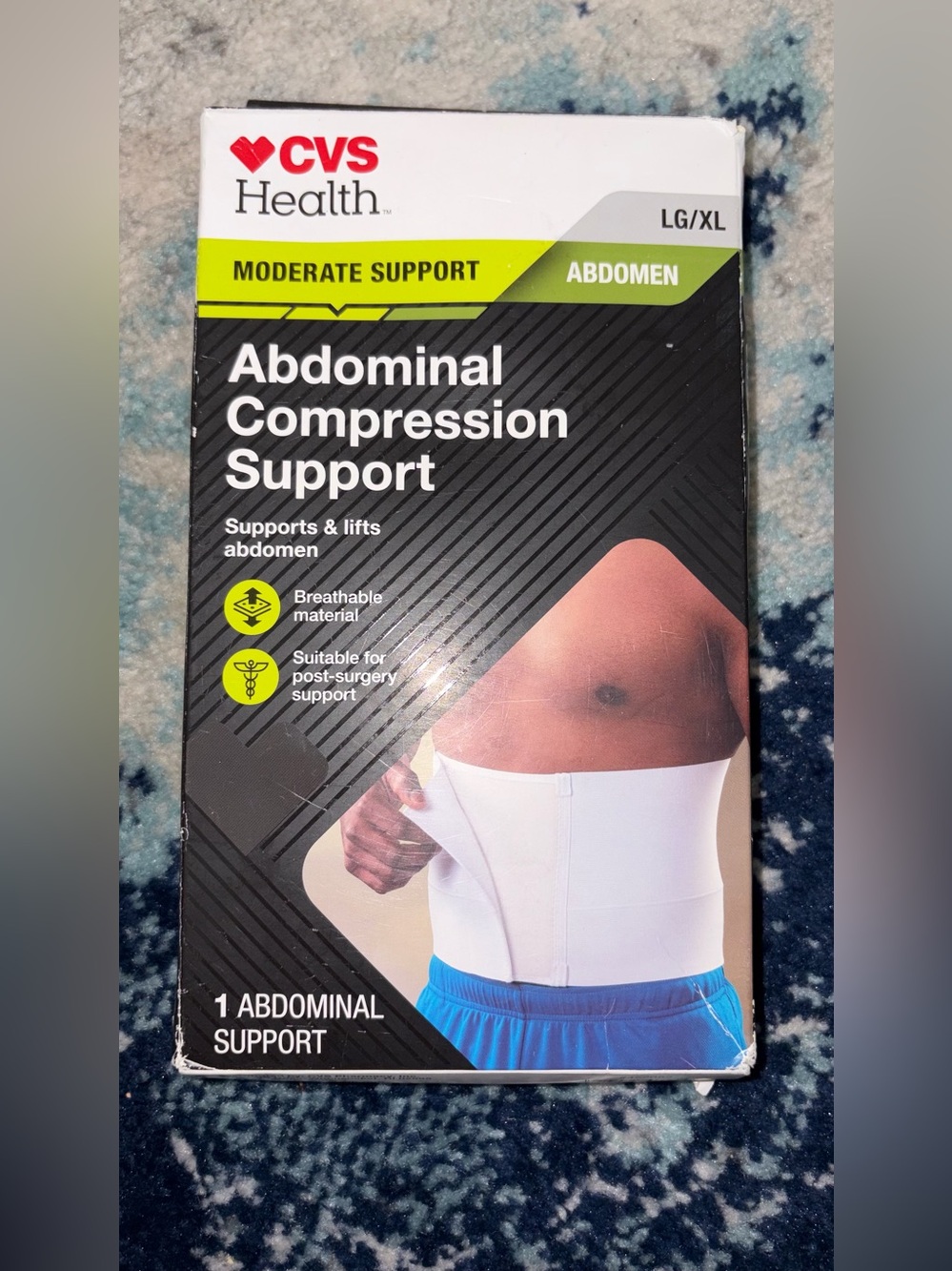 CVS Health abdominal compression support, Moderate Support Size LG/XL